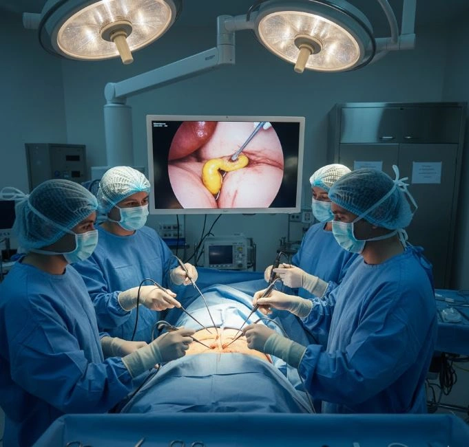 عملية المرارة بالمنظار